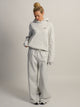 NIKE NIKE STUDIO FLEECE PULL OVER HOODIE - HEATHER GREY - Boathouse