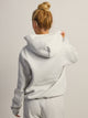 NIKE NIKE STUDIO FLEECE PULL OVER HOODIE - HEATHER GREY - Boathouse