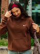 NIKE NIKE PULL OVER HOODIE - COCOA - Boathouse