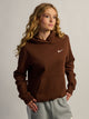 NIKE PULL OVER HOODIE - COCOA