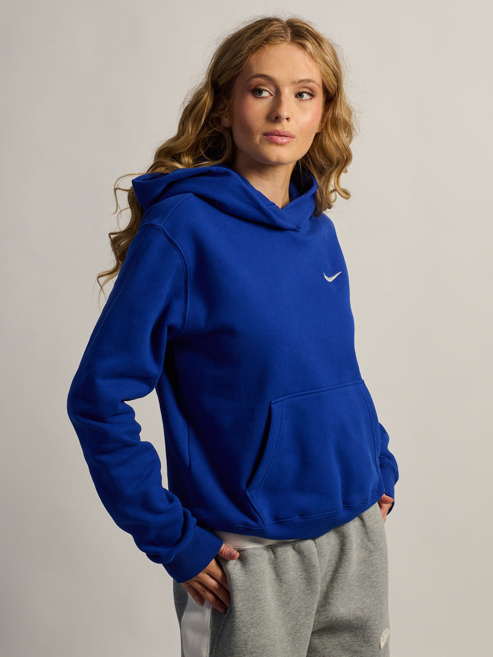HOODIE POLAIRE NIKE STDO - ROYAL