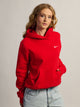 NIKE NIKE STUDIO FLEECE PULL OVER HOODIE - RED - Boathouse