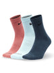 NIKE NIKE EVRYDAY CUSHIONED DRI-FIT SOCK 3PK - Boathouse