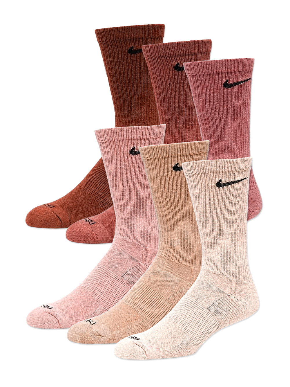 NIKE EVERYDAY PLUS CUSHION 6 PACK