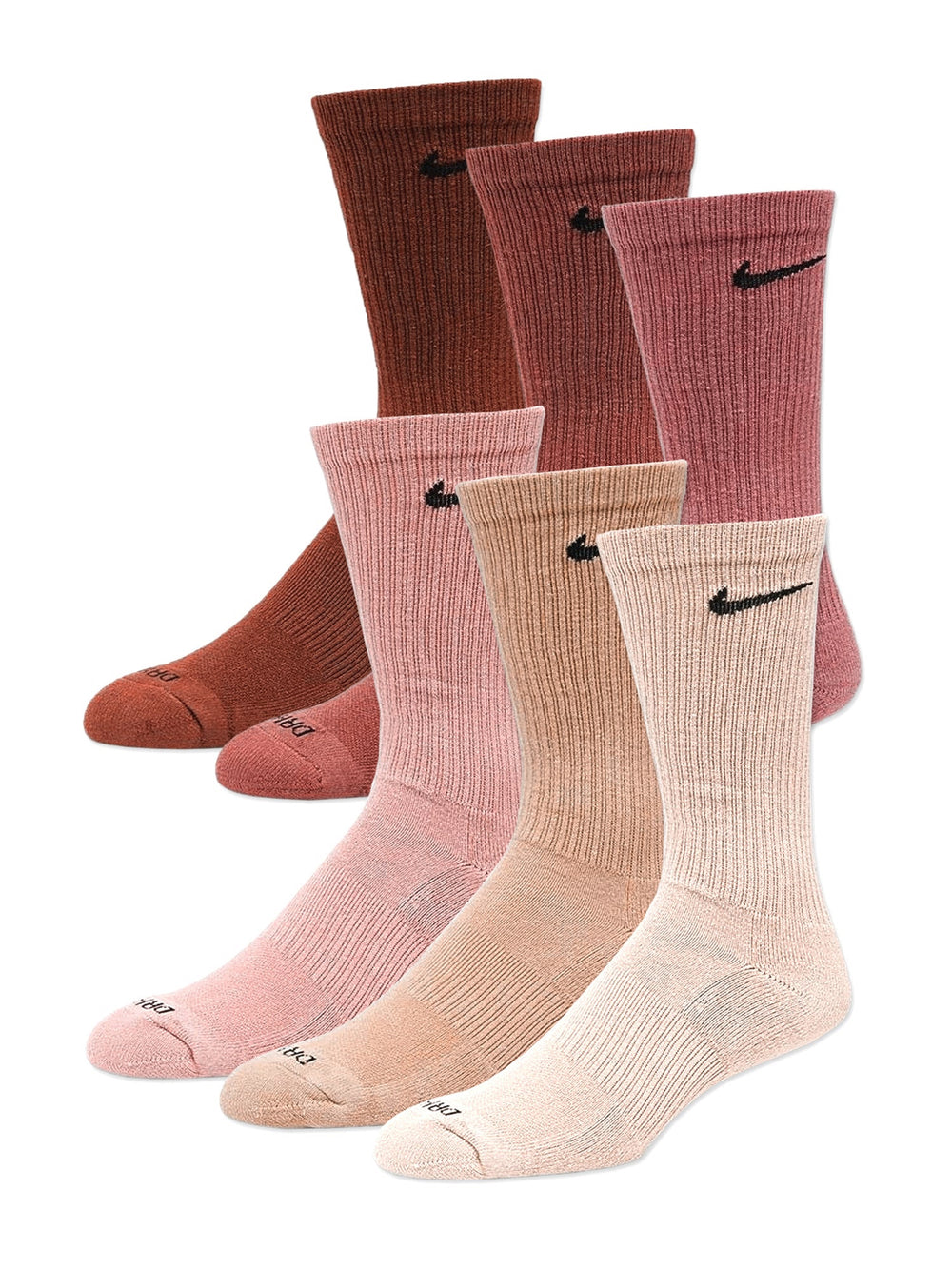 NIKE EVERYDAY PLUS CUSHION 6 PACK