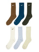 NIKE NIKE EVERYDAY CUSHIONED DF 6PK - Boathouse