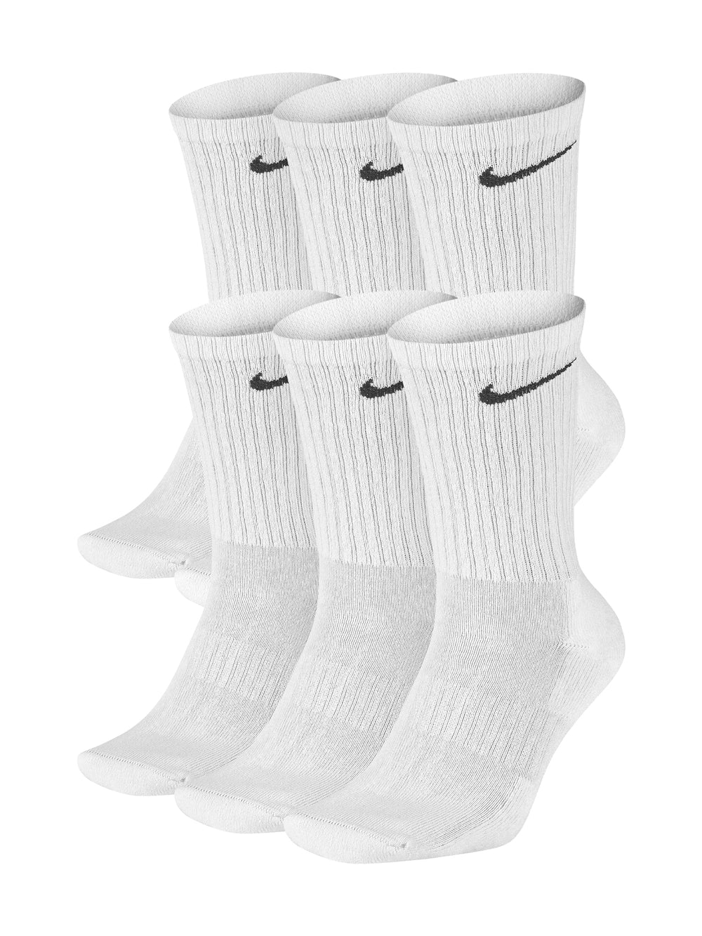NIKE EVERYDAY CUSHIONED 6 PACK SOCKS