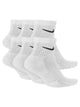 NIKE NIKE EVERYDAY CUSHIONED ANKLE SOCKS 6 PACK - Boathouse