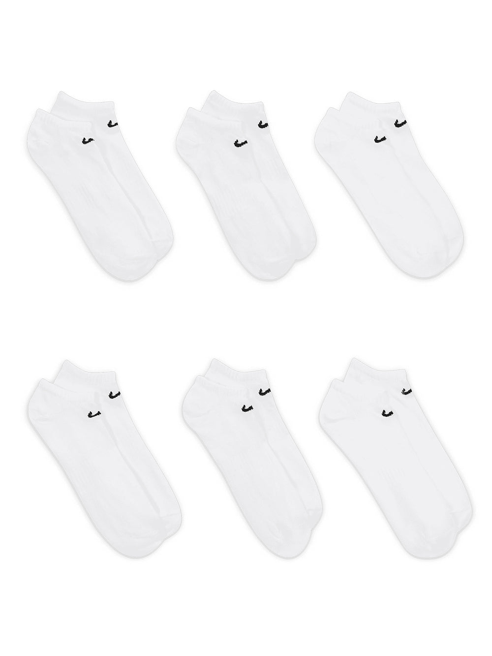 LOT DE 6 SOCQUETTES NIKE TRAINING NO SHOW