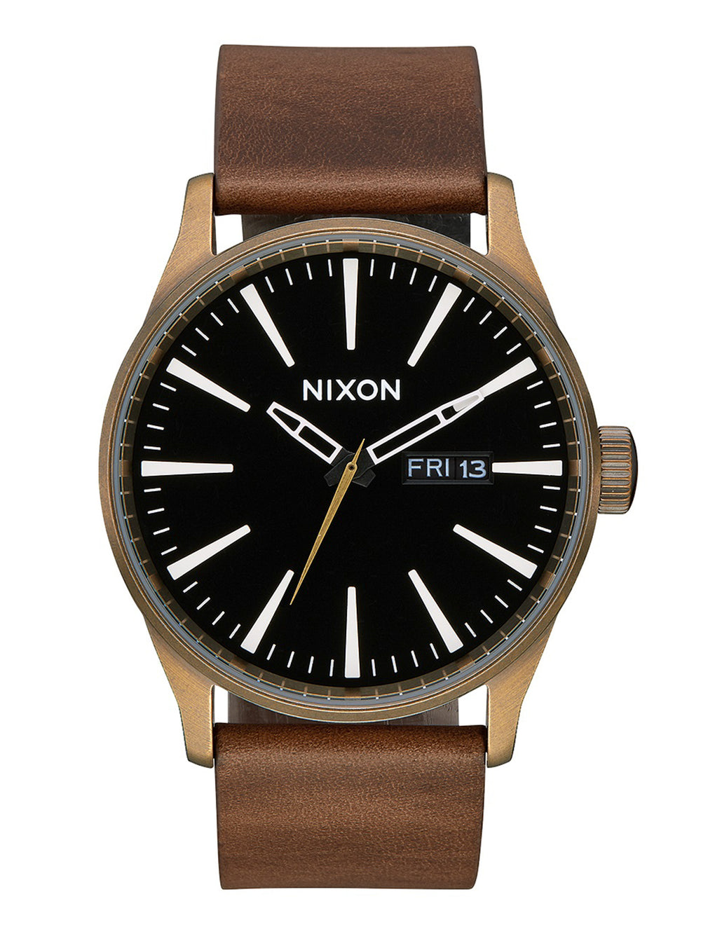 MONTRE EN CUIR NIXON SENTRY