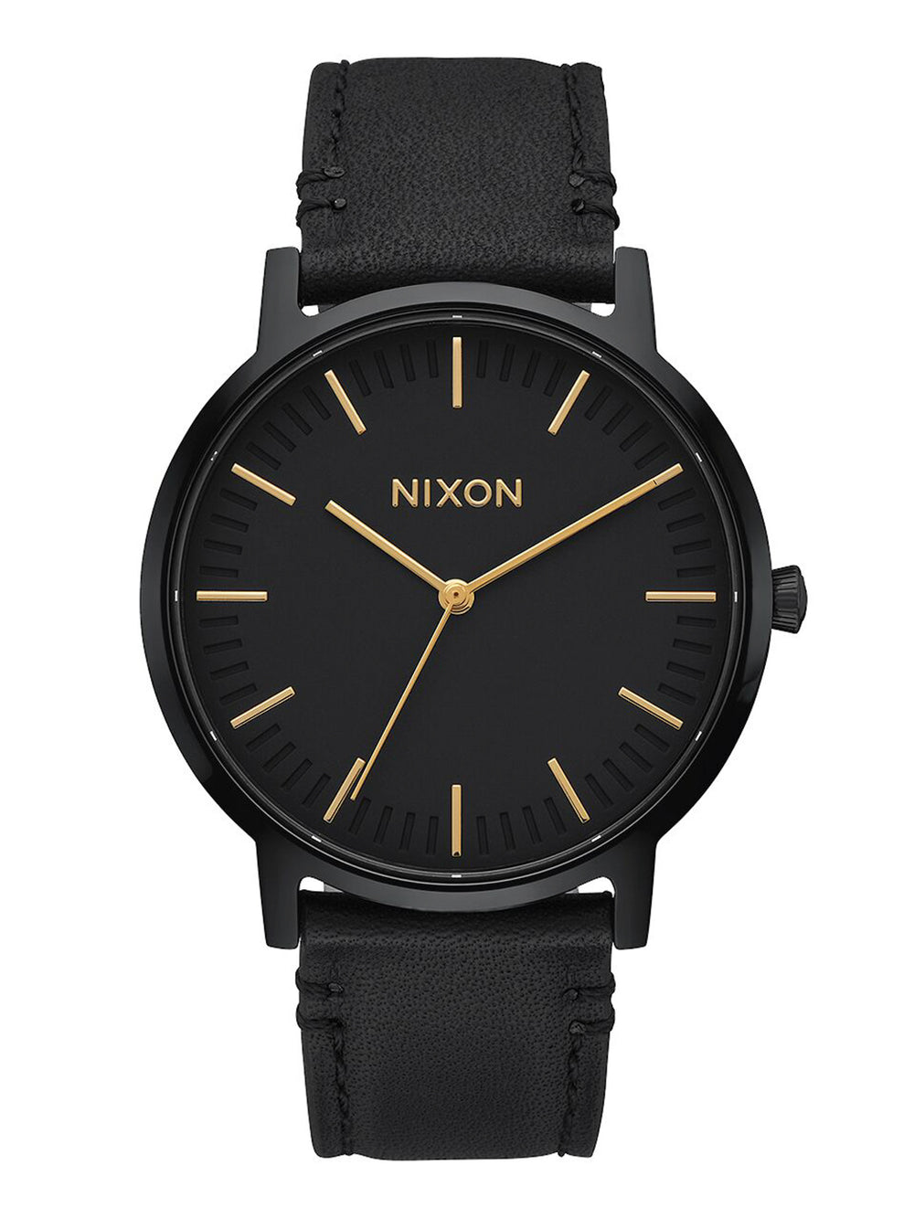 NIXON PORTER LEATHER WATCH - CLEARANCE
