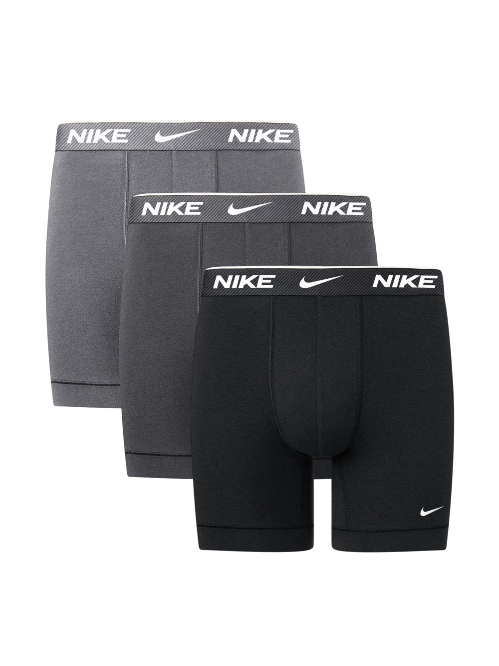 NIKE NIKE ESSENTIALS COTTON STRETCH BOXER BRIEFS 3PK - Boathouse