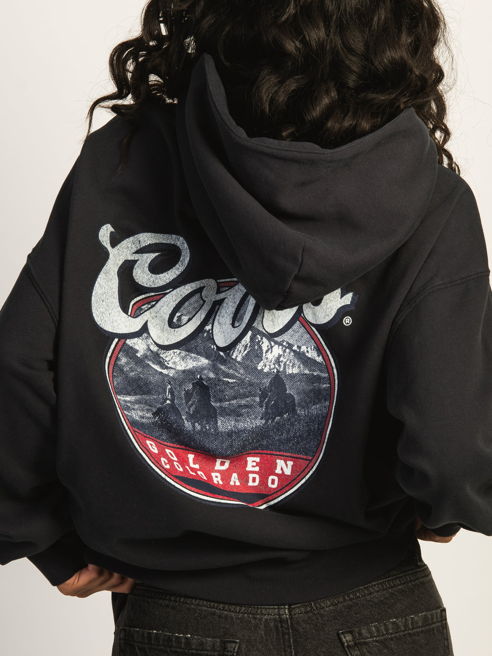 HOODIE COUPE AMPLE COORS COLORADO