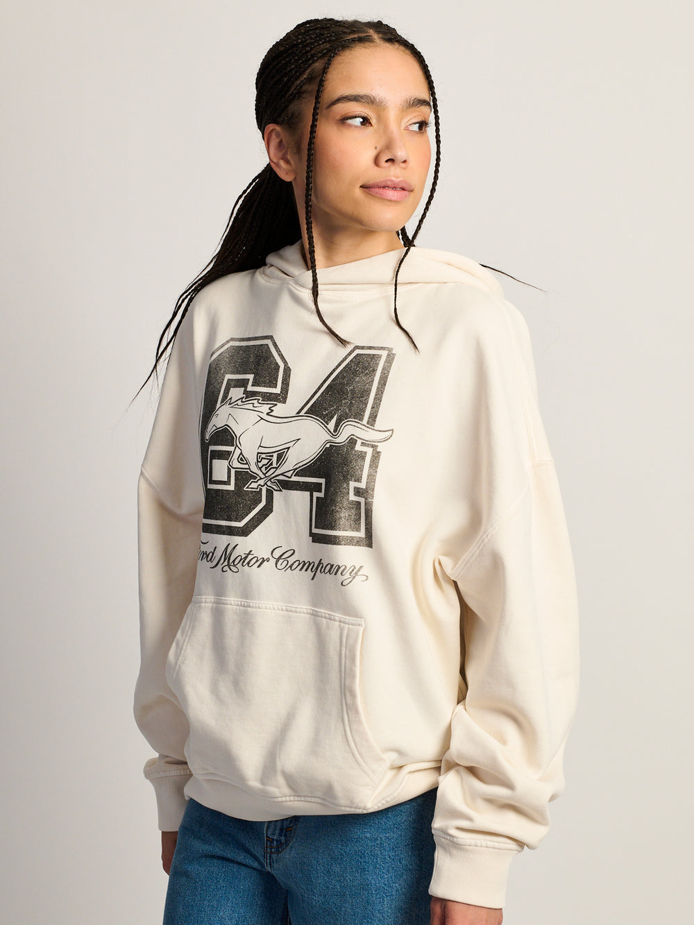FORD MUSTANG 64 RELAXED FIT HOODIE