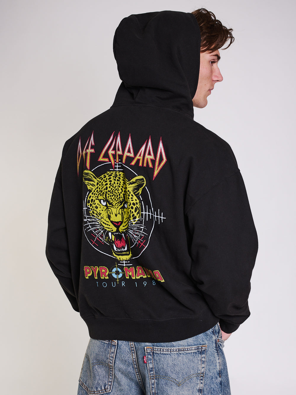 DEF LEPPARD RELAXED HOODIE