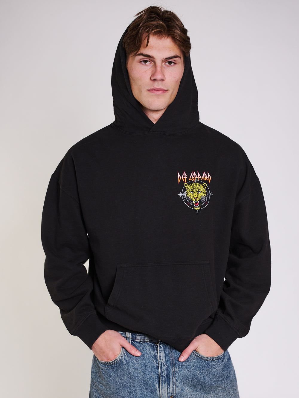 DEF LEPPARD RELAXED HOODIE