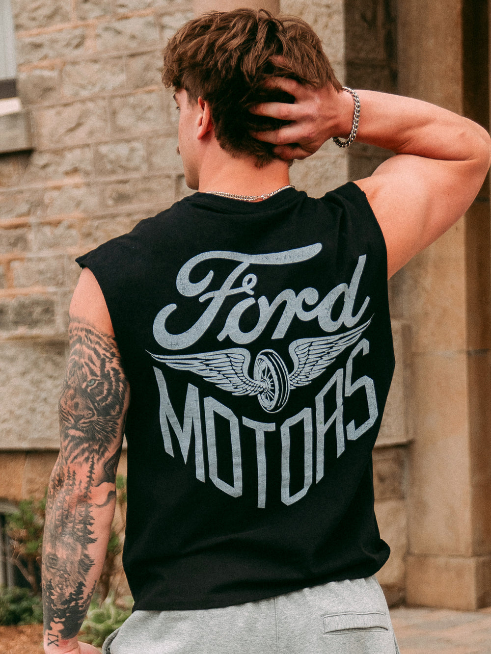 FORD MOTORS MUSCLE TANK TOP