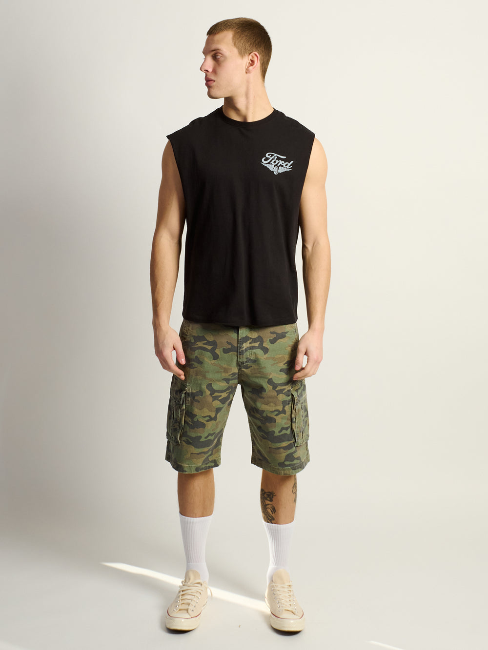 FORD MOTORS MUSCLE TANK TOP