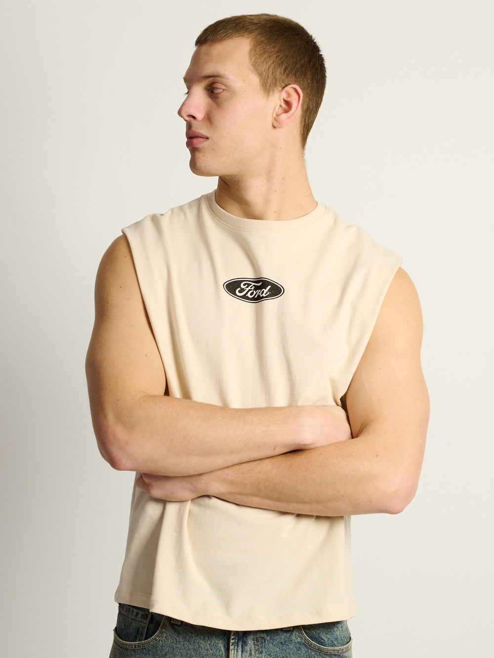 FORD BRONCO MUSCLE TANK TOP