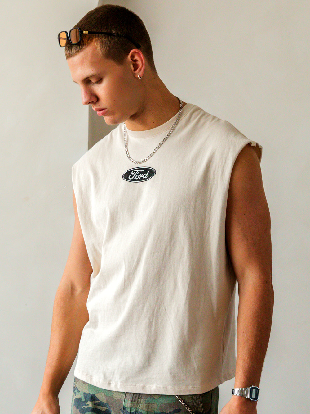 FORD BRONCO MUSCLE TANK TOP