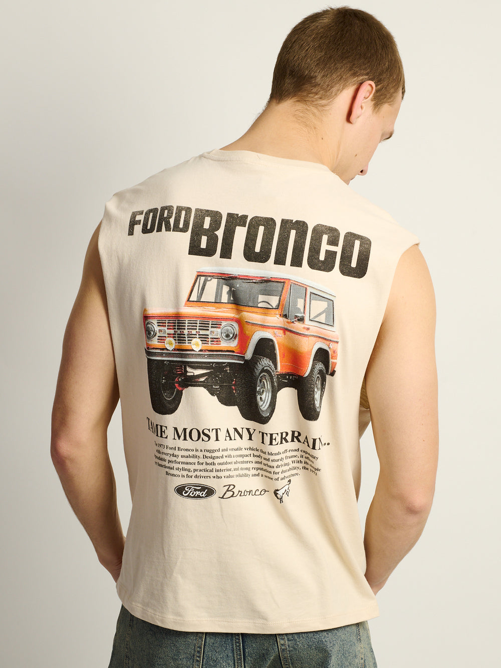LICENSED FORD BRONCO MUSCLE TANK TOP - Boathouse