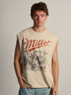 LICENSED MILLER BUCK MUSCLE TANK - Boathouse