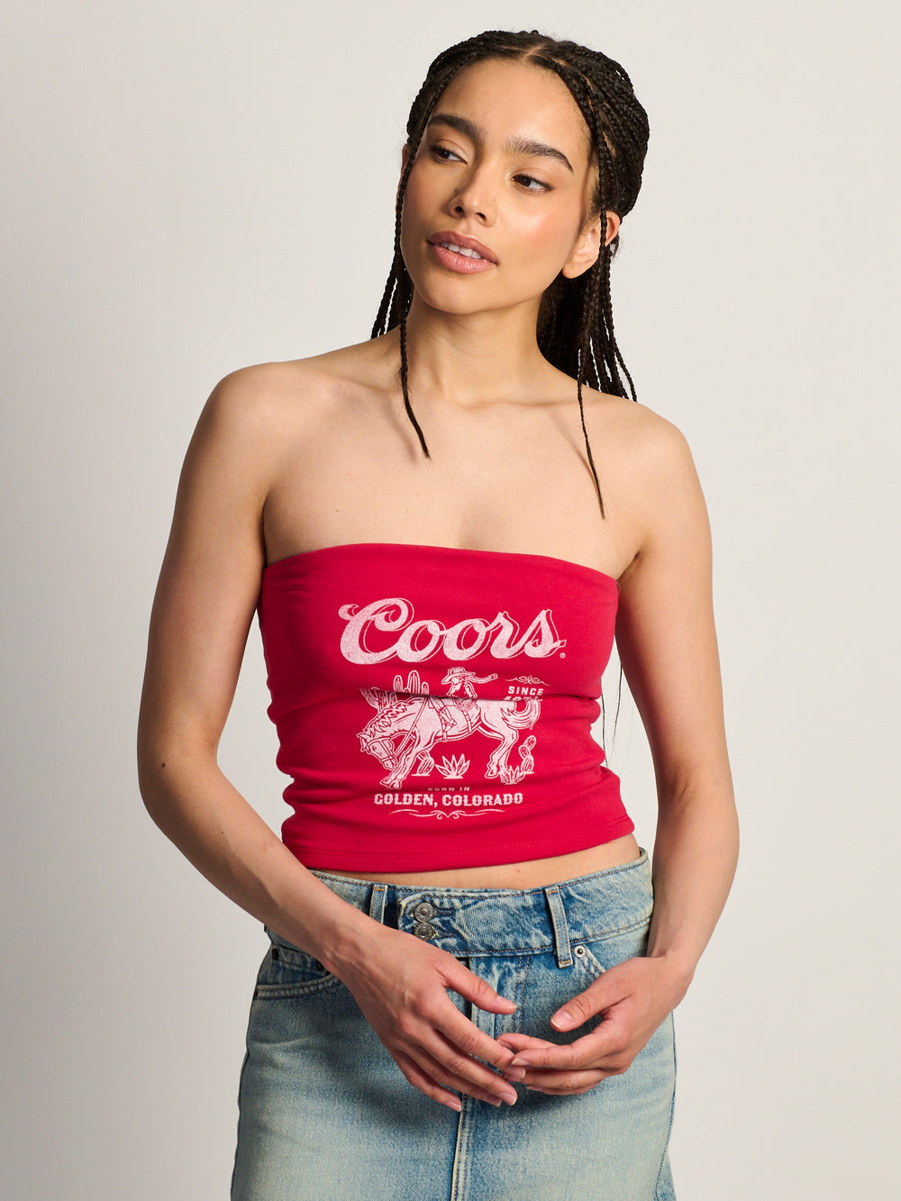 COORS RODEO TUBE TOP