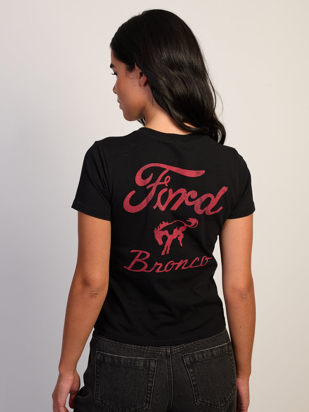 FORD FORD RED BRONCO BOXY TEE - Boathouse