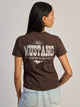 LICENSED MUSTANG BOXY TEE - Boathouse
