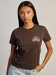 LICENSED MUSTANG BOXY TEE - Boathouse