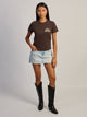 LICENSED MUSTANG BOXY TEE - Boathouse