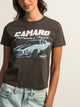 LICENSED CAMARO RACING BOXY TEE - Boathouse
