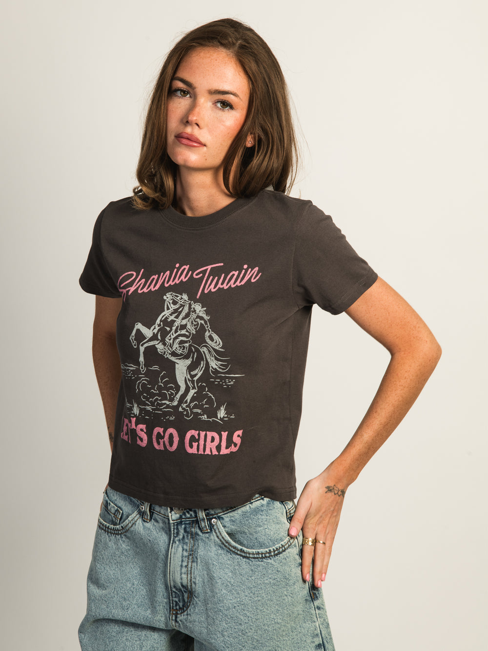 SHANIA TWAIN BOXY FIT TEE