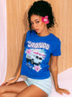 FORD FORD TROPICAL BOXY TEE - Boathouse