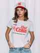LICENSED DIET COKE BOXY FIT TEE - Boathouse
