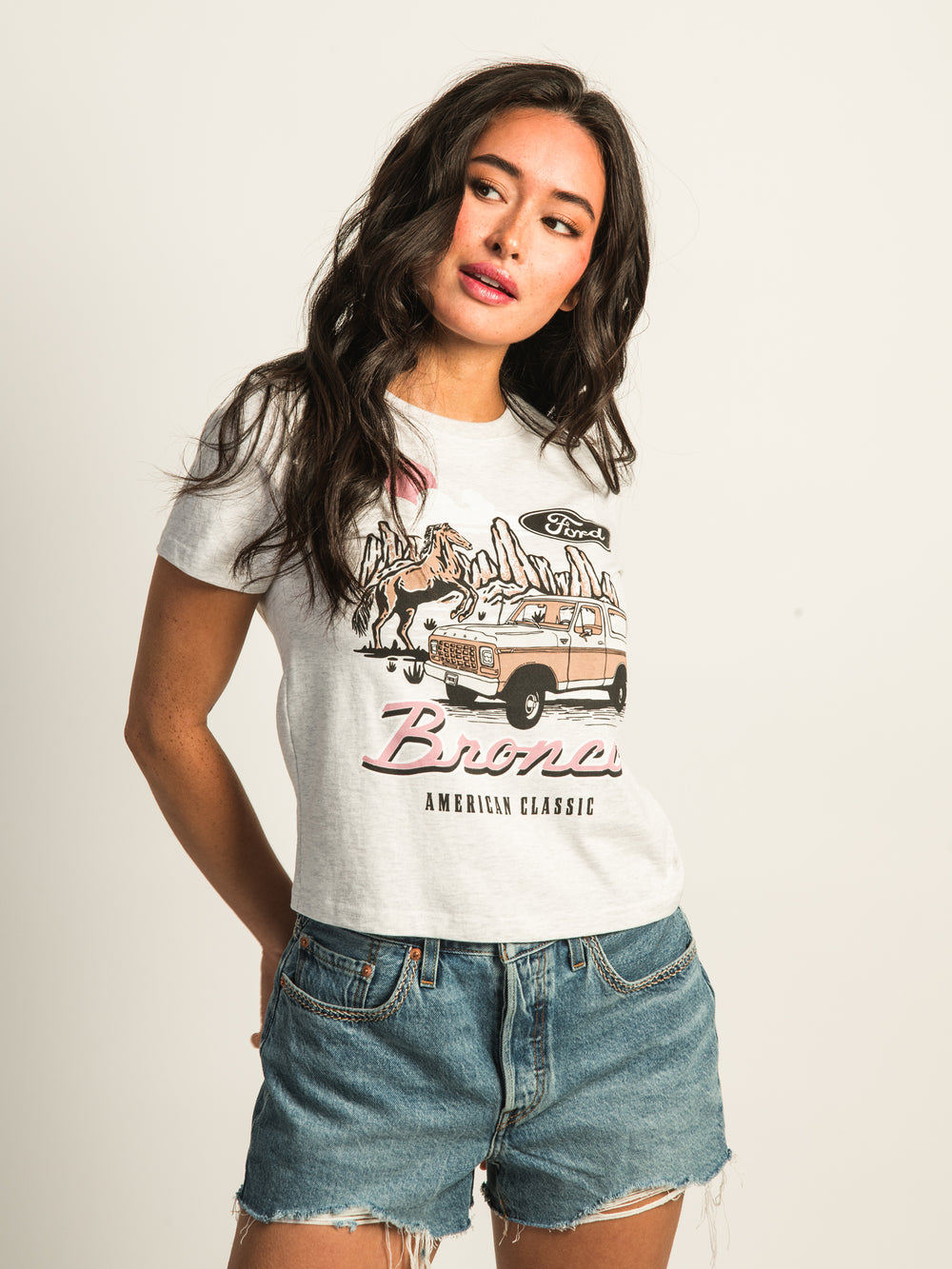 FORD BRONCO BOXY FIT TEE - Boathouse
