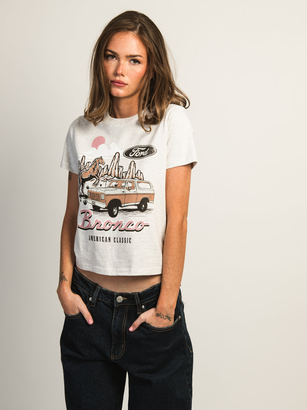 BRONCO BOXY FIT TEE