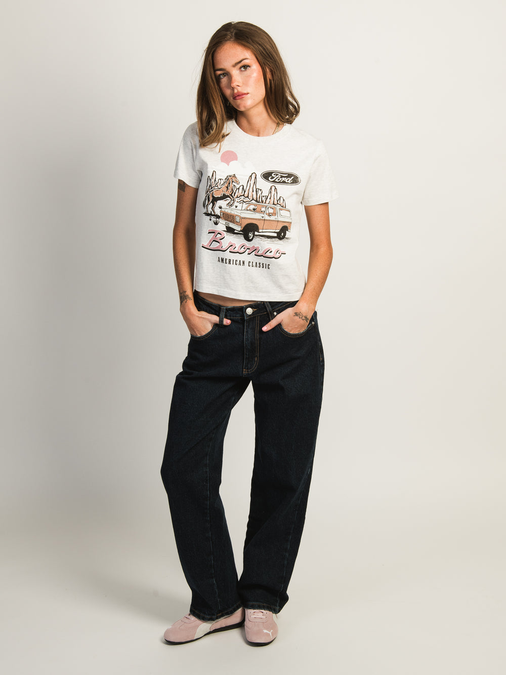 BRONCO BOXY FIT TEE