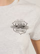 FORD FORD MOTORCYCLE BOXY TEE - Boathouse