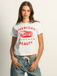 LICENSED MUSTANG BOXY TEE - Boathouse