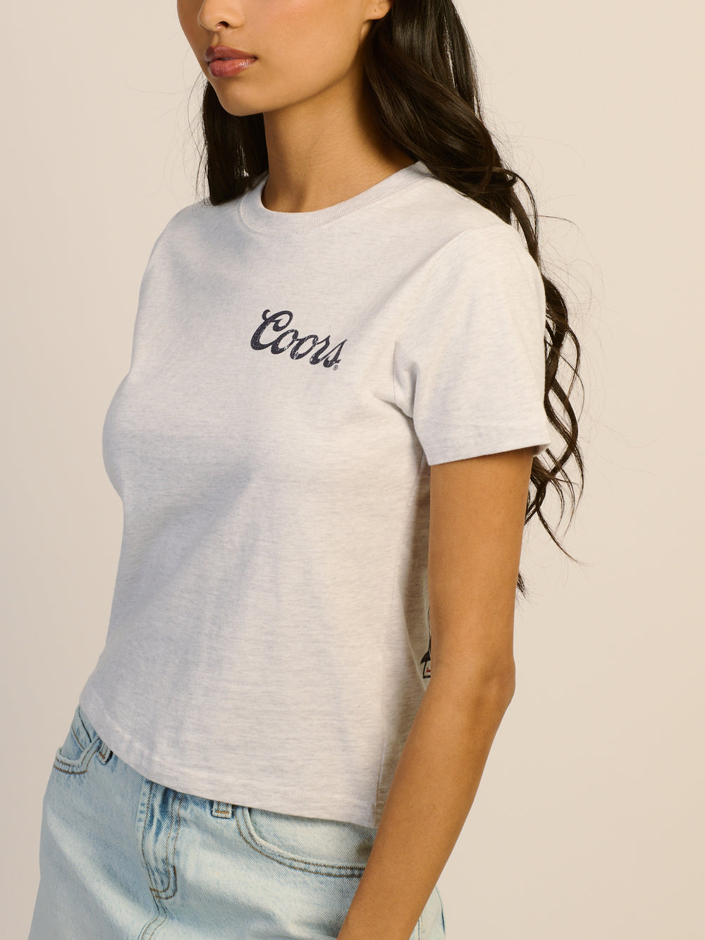 COORS RODEO BOXY TEE