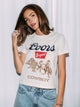 COORS COORS OG COWBOY BOXY FIT TEE - Boathouse
