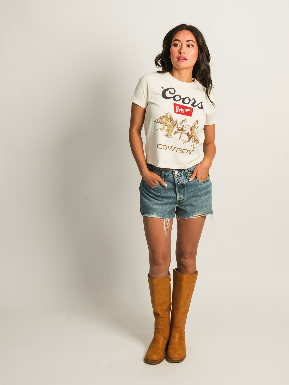 COORS OG COWBOY BOXY FIT TEE