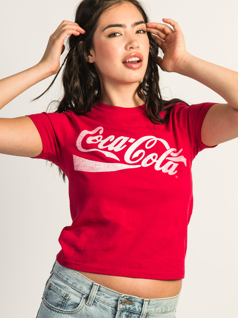 T-SHIRT COUPE BOXY COCA COLA