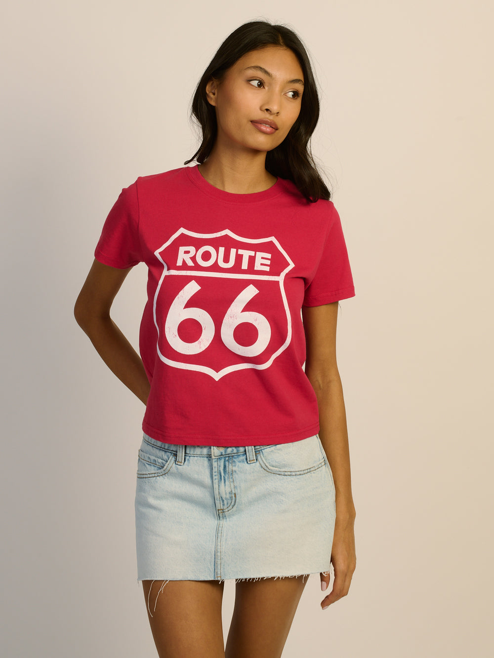 T-SHIRT BOXY ROUTE 66