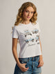 LICENSED VINTAGE BRONCO BOXY TEE - Boathouse