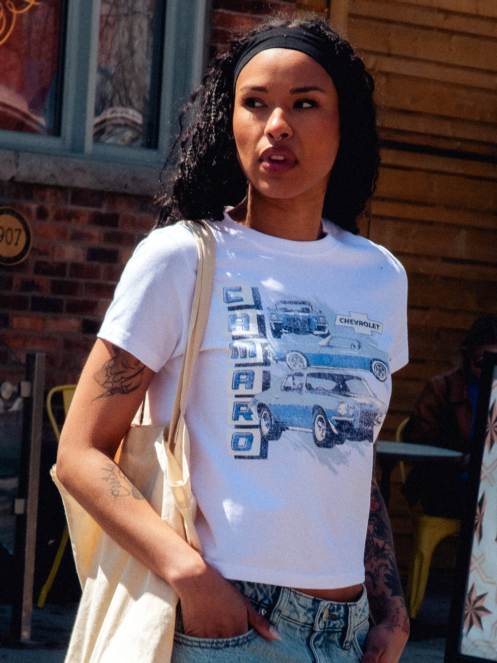 T-SHIRT COUPE BOXY CAMARO RACING