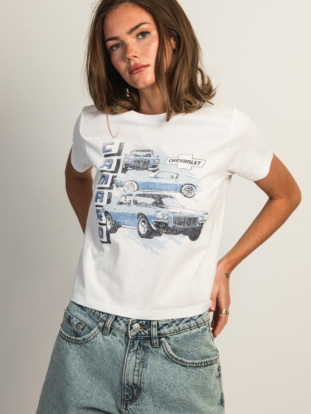 T-SHIRT COUPE BOXY CAMARO RACING