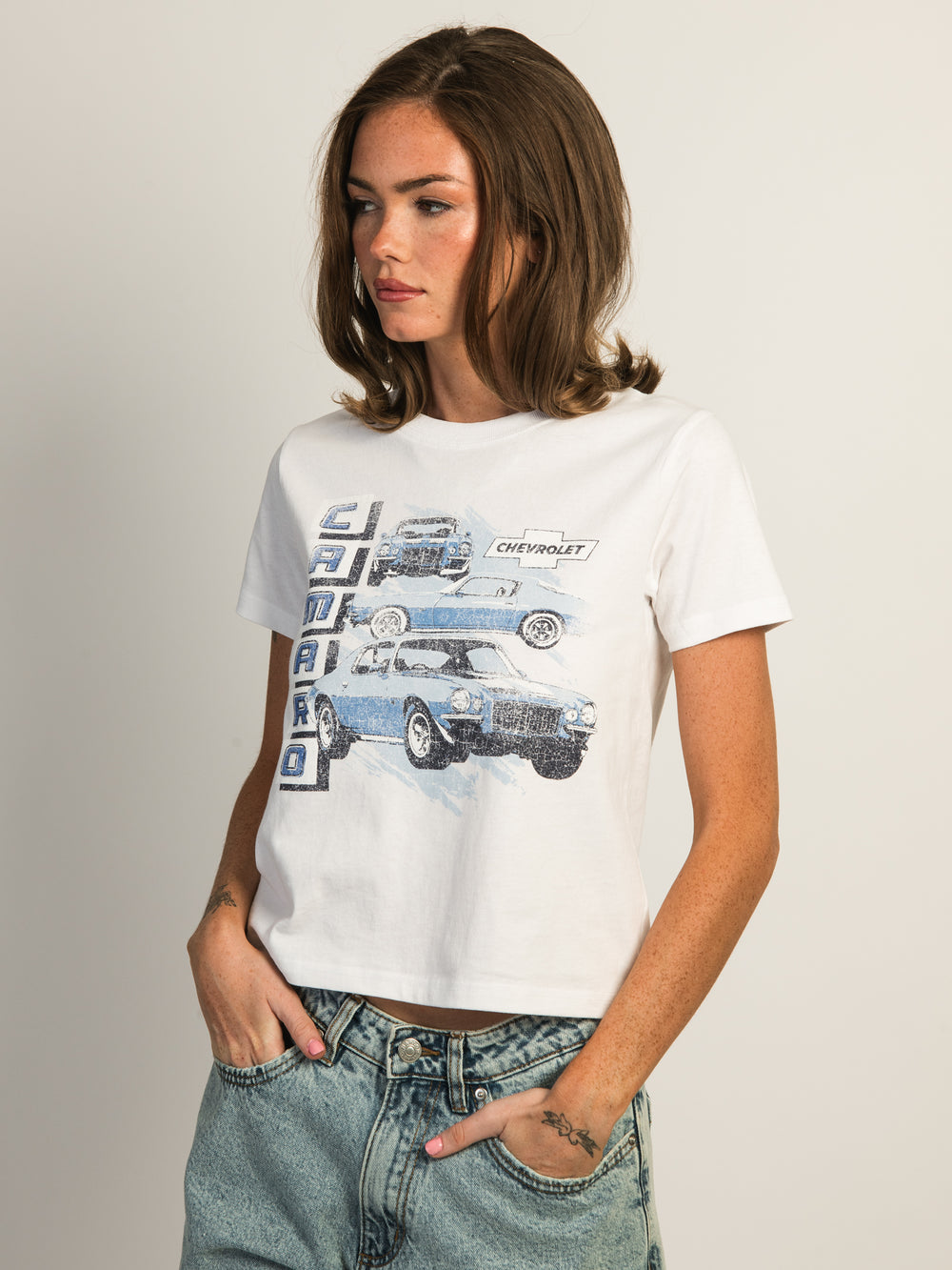 CAMARO RACING BOXY FIT TEE