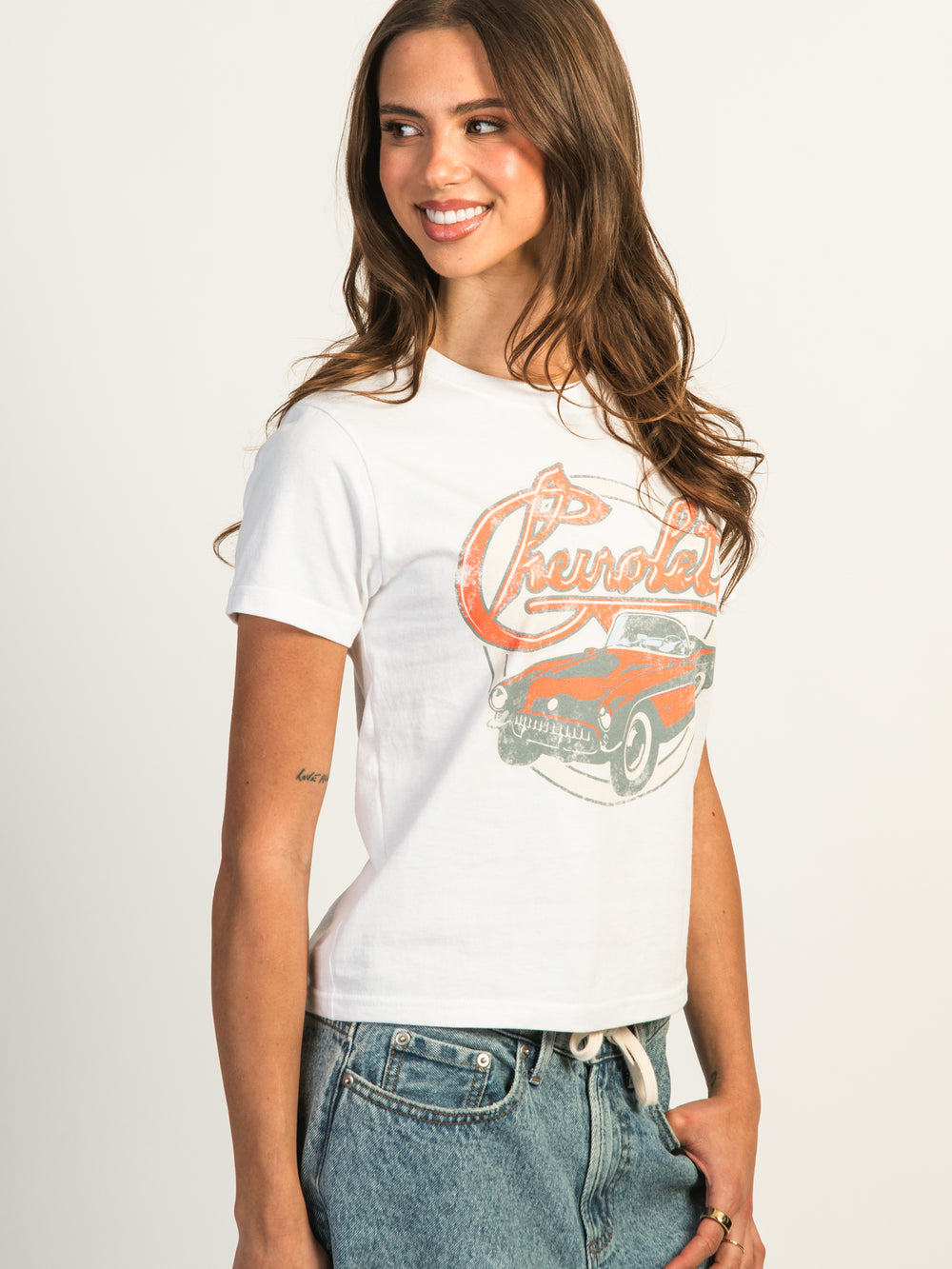 TEE-SHIRT VINTAGE CHEVROLET BOXY